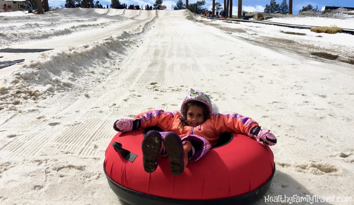 Tubing At Mountain High Resort in Southern California