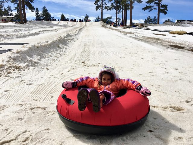 Tubing At Mountain High Resort in Southern California